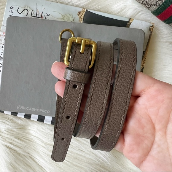 Genuine Leather Crossbody Shoulder Strap Replacement For Gucci Ophidia Bag - Picture 3 of 8